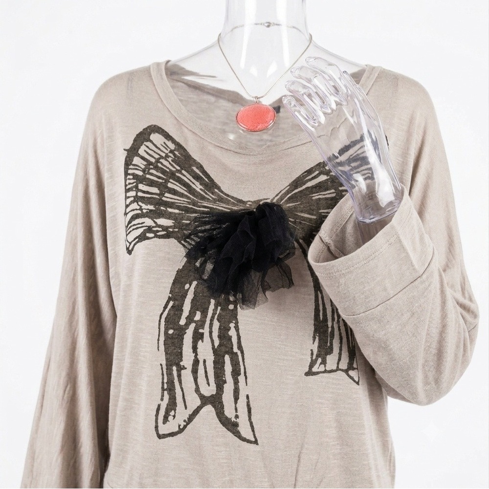 Sans Souci bow sweatshirt Vintage SKUW005
